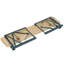 Rectangular 7 - Piece 6- Person 150cm L Table Set