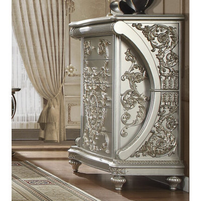 Commode sculptée à la main de style luxueux MOBILYA