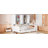 Wooden Daybed With Three Drawers,And All-In-One Cabinet,Desk And Shelves-1727623893-1727623892
