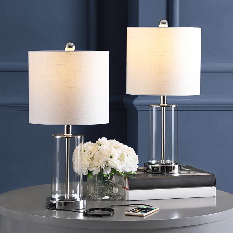 Serkan   USB Table Lamp, Chrome