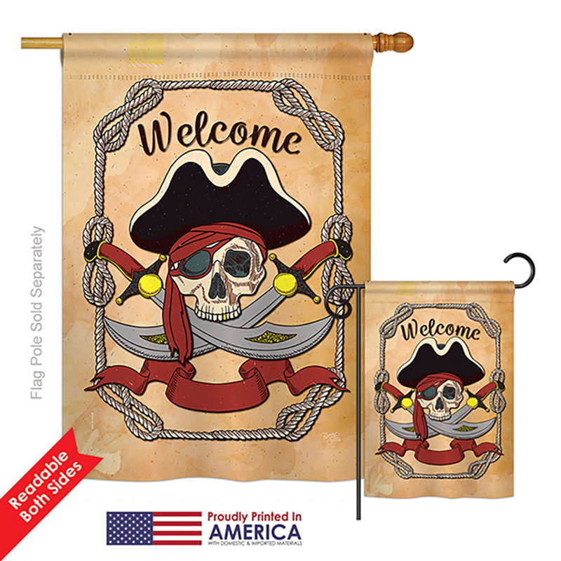 Double Sided Polyester Garden Flag