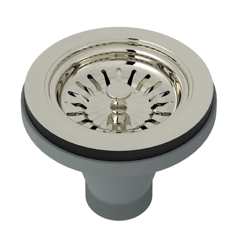 Rohl Basket Strainer, Polished Nickel