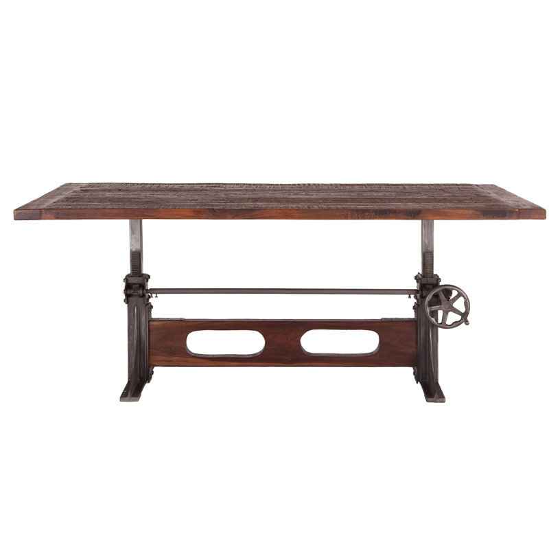 Jax Teak Solid Wood Top Dining Table
