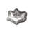 Resin Composite Bowl, Silver Leaf, Small