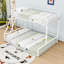 Metal Bunk Bed With Ladder And Slats-36271616-36271624