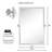 Metal Rectangle Mirror-1641270507-1641270487