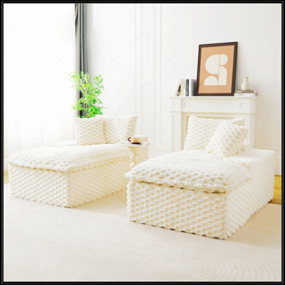 Chaise longue double Boneless Turtle