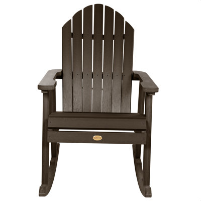 Outdoor Rocking Plastic Chair by Highwood USA