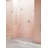 Illume 60.25 in. x 78 in. Fully Frameless Wall Hinge Shower Door-103539340