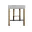 Tabouret de comptoir rembourré (ensemble de 2)