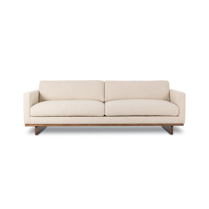 Everly Sofa, Irving Taupe, Antique Cocoa