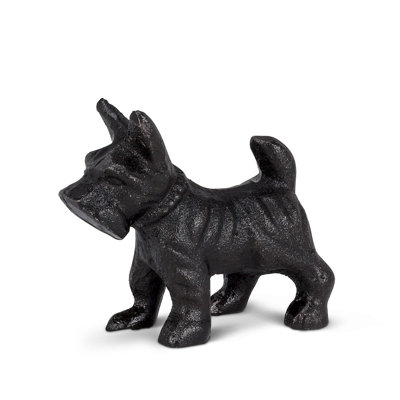 Statue de chien chien de chien Delavallade debout