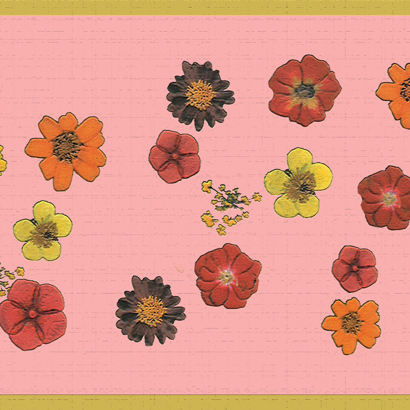 Peel & Stick Floral Border
