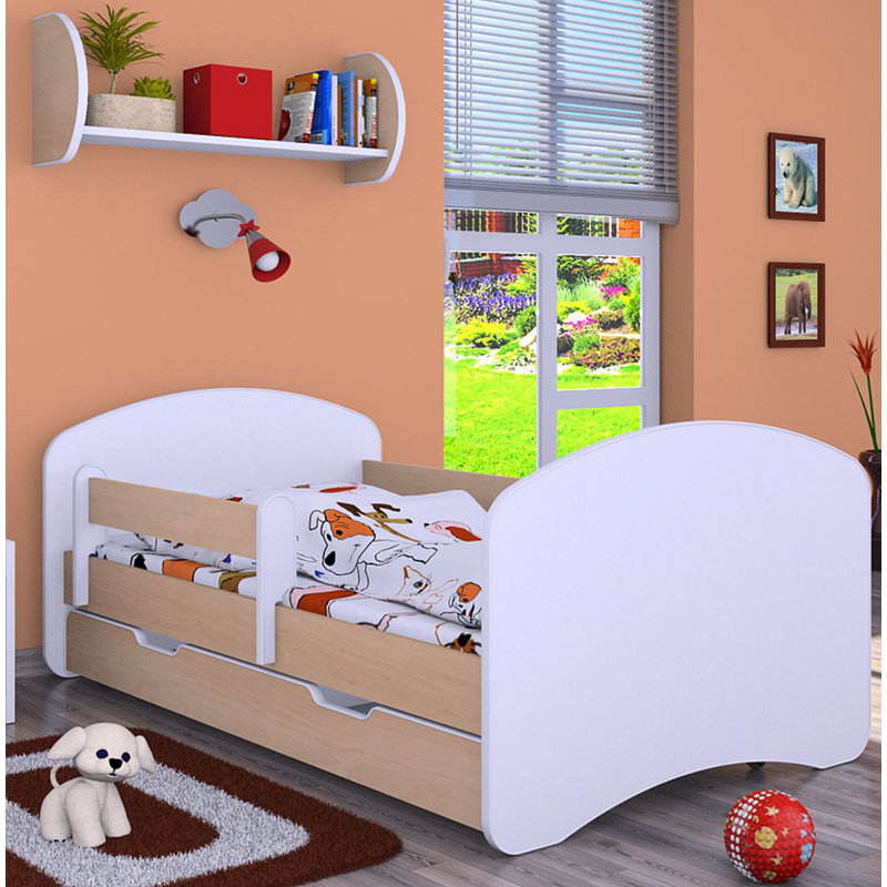 Manzano Cabin Bed with Storage Included, Cream