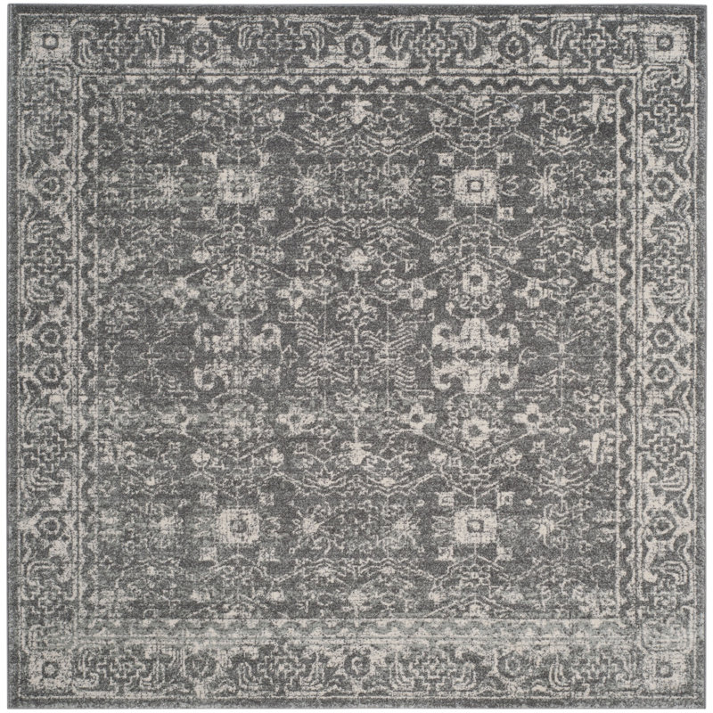 Paschke Performance Oriental Rug, Square 6'7"