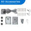 Rideau roulant d'extérieur, stores pare-soleil pour la terrasse, protection UV-1262740181-1262740180