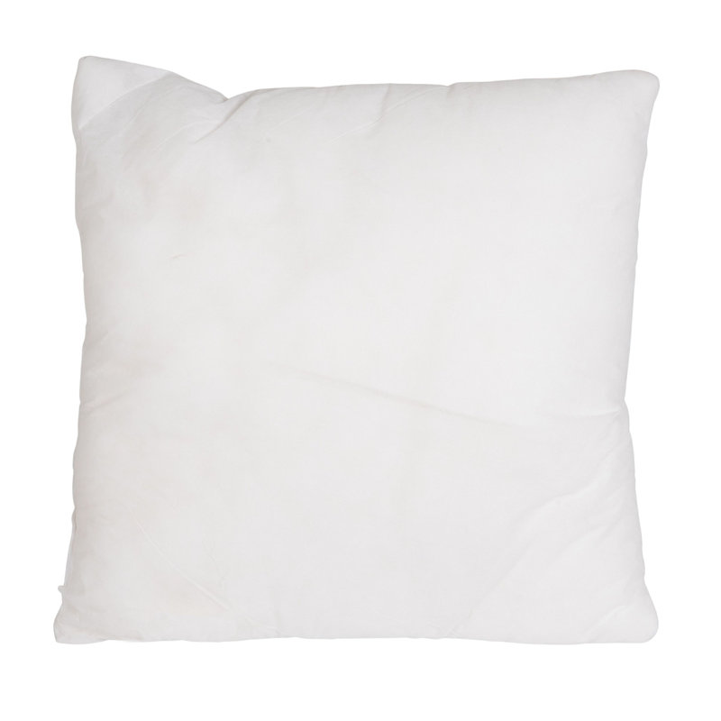 Ensemble de coussins en duvet de plumes de canard 20 po x 20 po, ensemble de 2, Carré 20 po