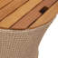 Ensemble de 2 tables d'appoint pour terrasse avec plateau en bois Latitude Run® Latitude Run®-292937980
