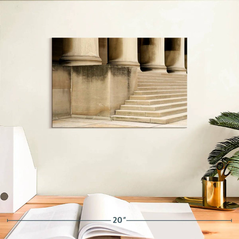 Lilie Columns And Steps, 8" H x 12" W