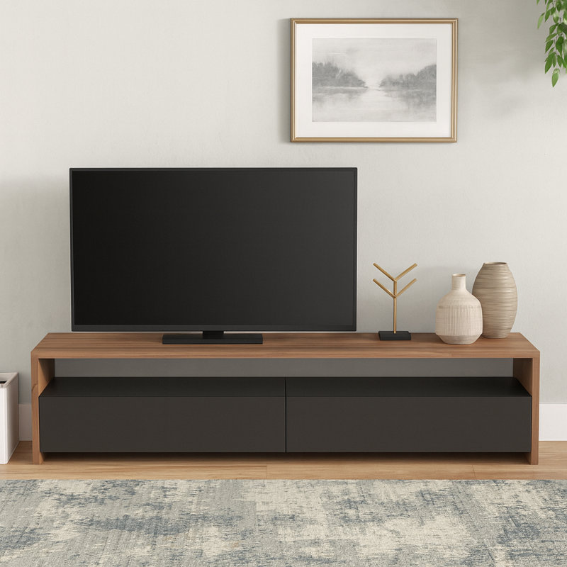 Vertu TV Stand for TV's Up To 59", Brown