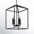 Ellis 4 - Light Dimmable Lantern Square / Rectangle Chandelier-1679601129-1682159711-1682159648