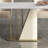 Modern simple rectangular household dining table-102381901
