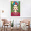 Frida Floral II by Regina Moore - Wrapped Canvas Painting-1405666443