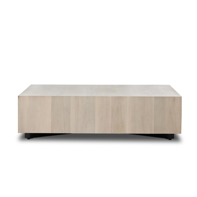 Pavllo Single Coffee Table, Ashen Walnut