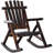 Outsunny Outdoor Wooden Rocking Chair-1782073362
