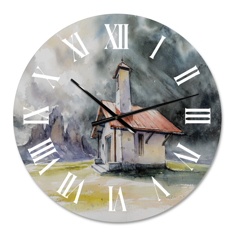 Horloge murale rustique, Moyen