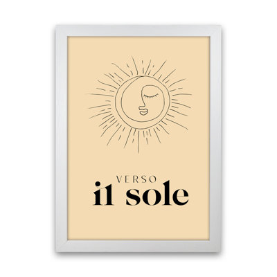 Verso Il Sole 1 Piece Wall Art