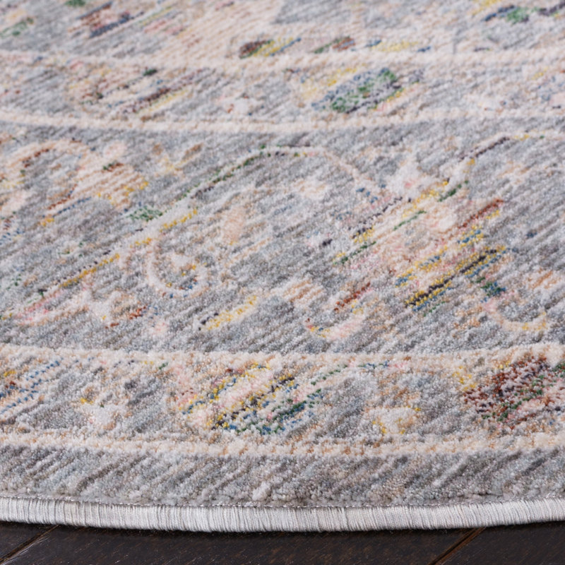 Dannen Performance Oriental Rug, Round 6'7"