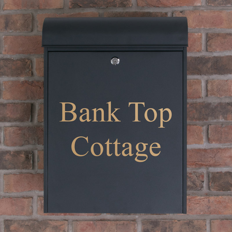 Lilibeth Steel Wall Mounted Letter Box
