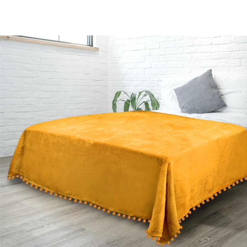 Couverture , Jaune, 50 po x 60 po
