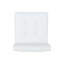 Ensemble de 2 tabourets de bar touffetés Fashion pour comptoir de cuisine, coin-repas ou coin bar-229390995