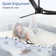 52-Inch Ceiling Fans With Lights And Remote, 3 Blades 6-Speeds Noiseless Reversible DC Motor, Modern Ceiling Fan For Farmhouse Bedroom Patio