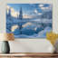 Chavira - art mural paysage d'hiver-106103217-106103220
