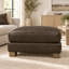 Galaxy Heirloom Quality Ottoman in Buttery Soft 100% Top Grain Leather, Made to Order-449843386