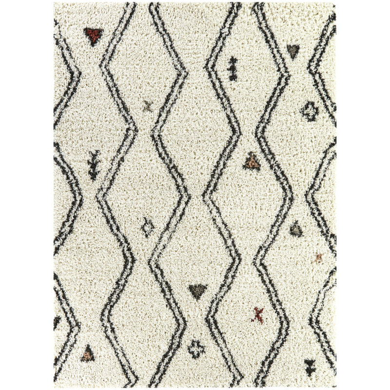 Fraley Performance Striped Indoor Rug, Rectangle 7'10" x 10'