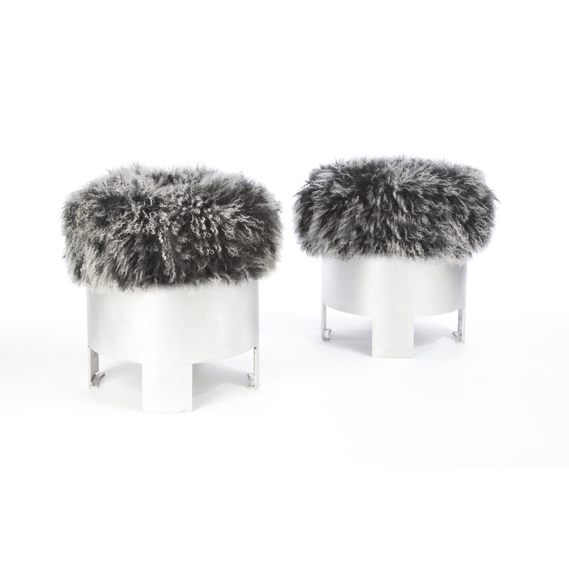 Ewok Upholstered Vanity Stool