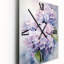 Hydrangées mauves Graceful Whispers - Très grandes horloges murales florales-99631371
