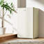 Mini réfrigérateur compact avec congélateur et réfrigérateur à faible bruit écoénergétique de 3,2 pieds cubes pour salle de dortoir, appartement, bureau, blanc crème-124796884