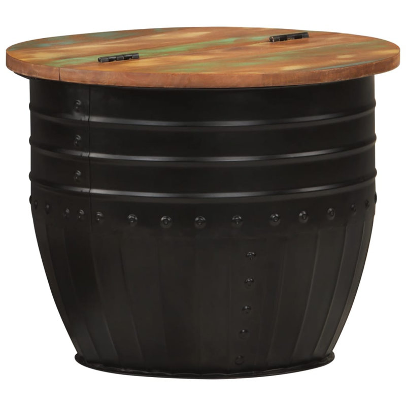 Table basse Kidus, Noir , 23,6 po x 15,7 po