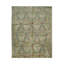 Tapis floral en laine noué à la main vert Mccoma-1777112055