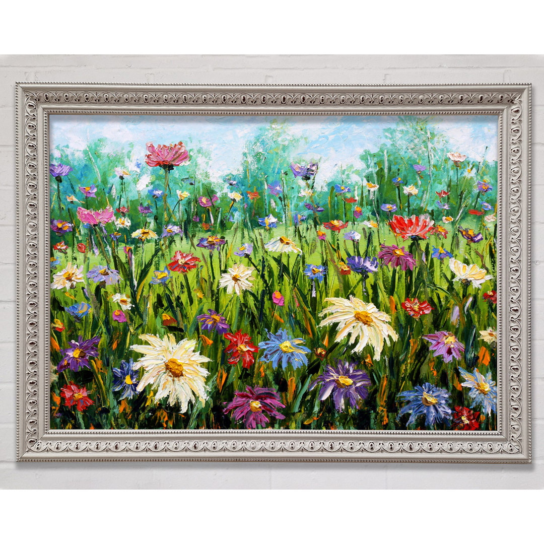 Wunderschöne Frühlingsblumen Kunst - Druck