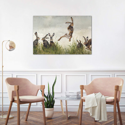 Hijinx 1 Piece Wrapped Canvas Wall Art