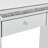 47'' Glass Top Console Table