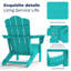 Chaise Adirondack pliante Delman-462580347