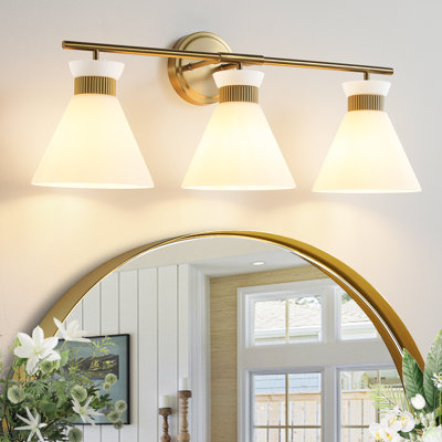 Kaylisa 3-Light Bathroom Dimmable Vanity Light