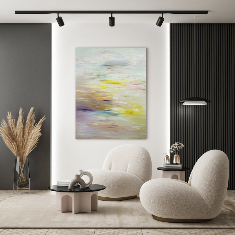 " Simple White " Painting Print